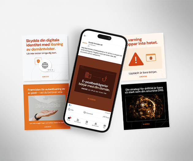 Development of social media content planning for Excedo, focused on LinkedIn and aligned with the initial digital strategy.